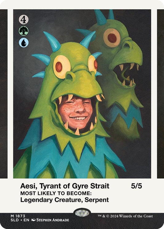 Aesi, Tyrant of Gyre Strait (1873) (Secret Lair Drop Series)