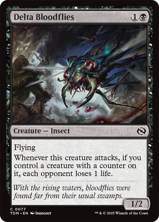 Image for Delta Bloodflies (77) (TDM) - Magic: The Gathering