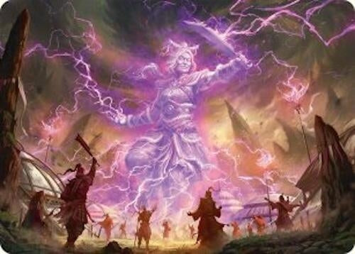 Image for Smile at Death Art Card (4/54) (4) - Magic: The Gathering