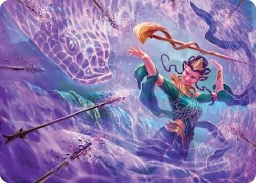 Image for Snakeskin Veil Art Card (19/54) (19) - Magic: The Gathering
