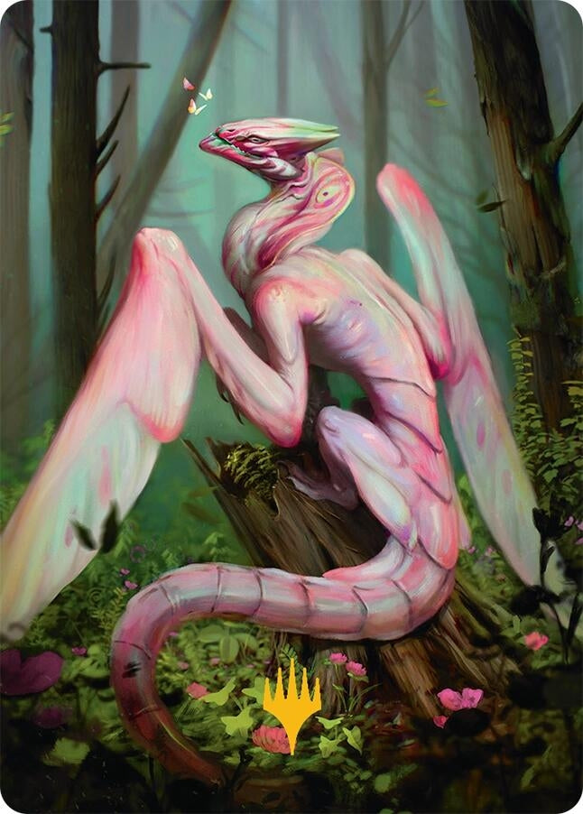 Image for Bloomvine Regent Art Card (46/54) (Gold-Stamped Planeswalker Symbol) (46) - Magic: The Gathering