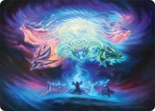 Image for Call the Spirit Dragons Art Card (21/54) (21) - Magic: The Gathering