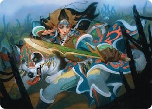 Image for Eshki Dragonclaw Art Card (23/54) (23) - Magic: The Gathering