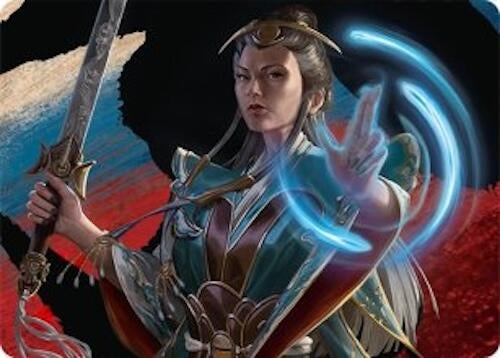 Image for Narset, Jeskai Waymaster Art Card (44/54) (44) - Magic: The Gathering