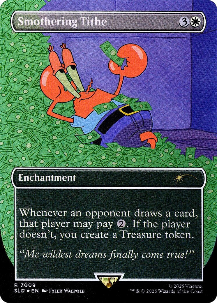 Image for Smothering Tithe (7009) (Rainbow Foil) (7009) - Magic: The Gathering