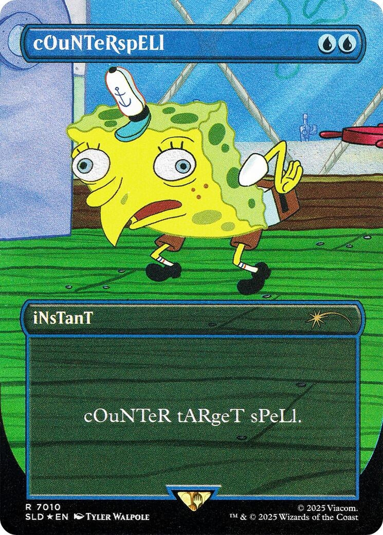 Image for cOuNTeRspELl (7010) (Rainbow Foil) (7010) - Magic: The Gathering