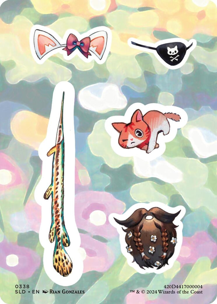 Image for Sticker Sheet (0338) (338) - Magic: The Gathering
