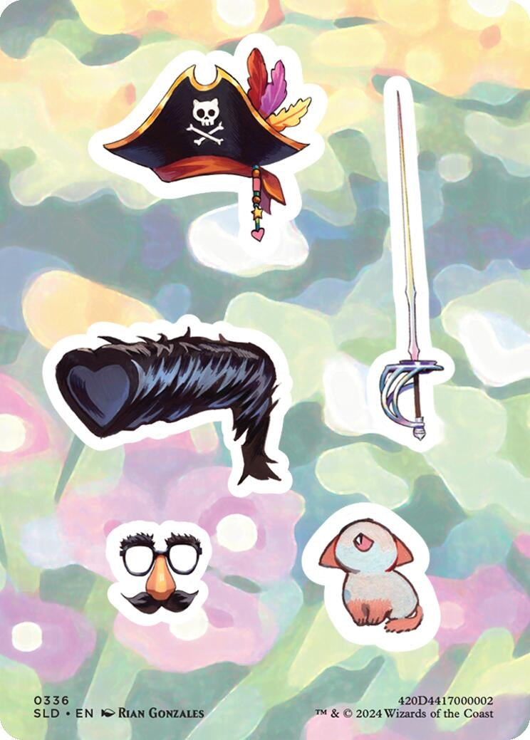 Image for Sticker Sheet (0336) (336) - Magic: The Gathering