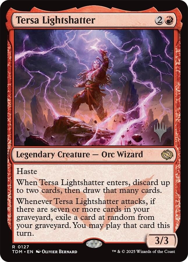 Image for Tersa Lightshatter (127) (Promo Pack: Tarkir: Dragonstorm) - Magic: The Gathering