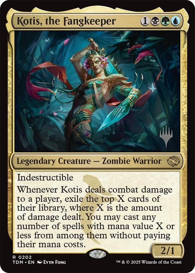 Image for Kotis, the Fangkeeper (202) (Promo Pack: Tarkir: Dragonstorm) - Magic: The Gathering
