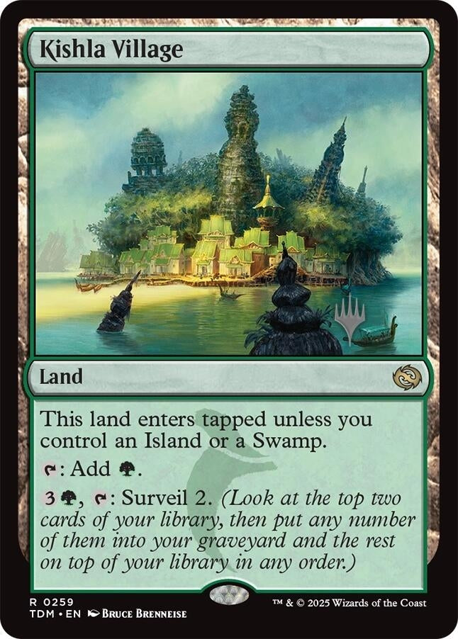 Image for Kishla Village (259) (Promo Pack: Tarkir: Dragonstorm) - Magic: The Gathering