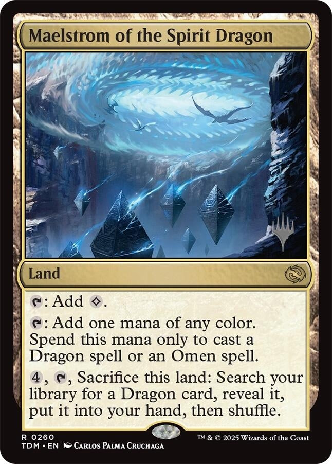 Image for Maelstrom of the Spirit Dragon (260) (Promo Pack: Tarkir: Dragonstorm) - Magic: The Gathering
