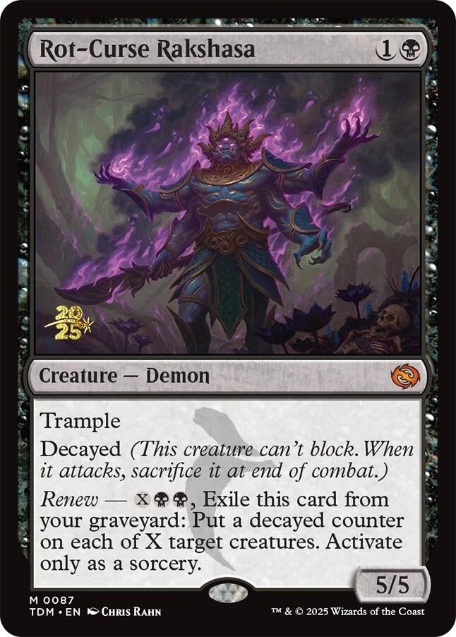 Image for Rot-Curse Rakshasa (87) - Magic: The Gathering