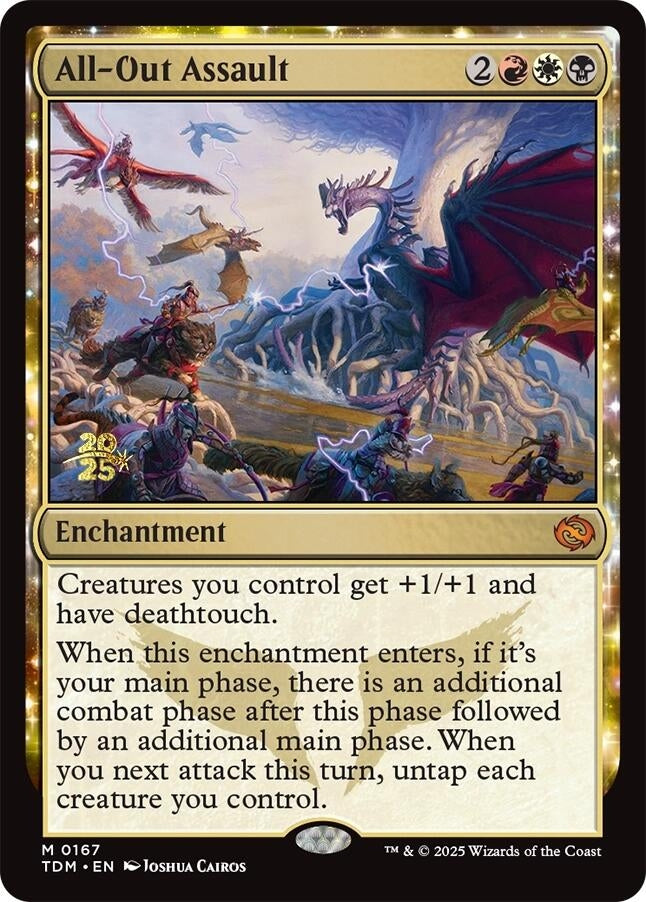 All-Out Assault (167) (Prerelease Cards)