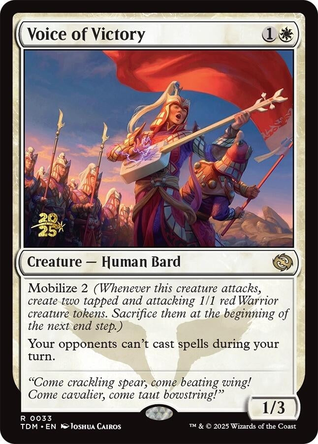 Image for Voice of Victory (33) - Magic: The Gathering