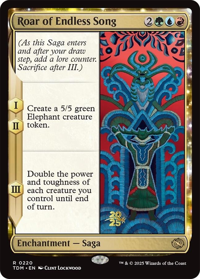 Image for Roar of Endless Song (220) - Magic: The Gathering