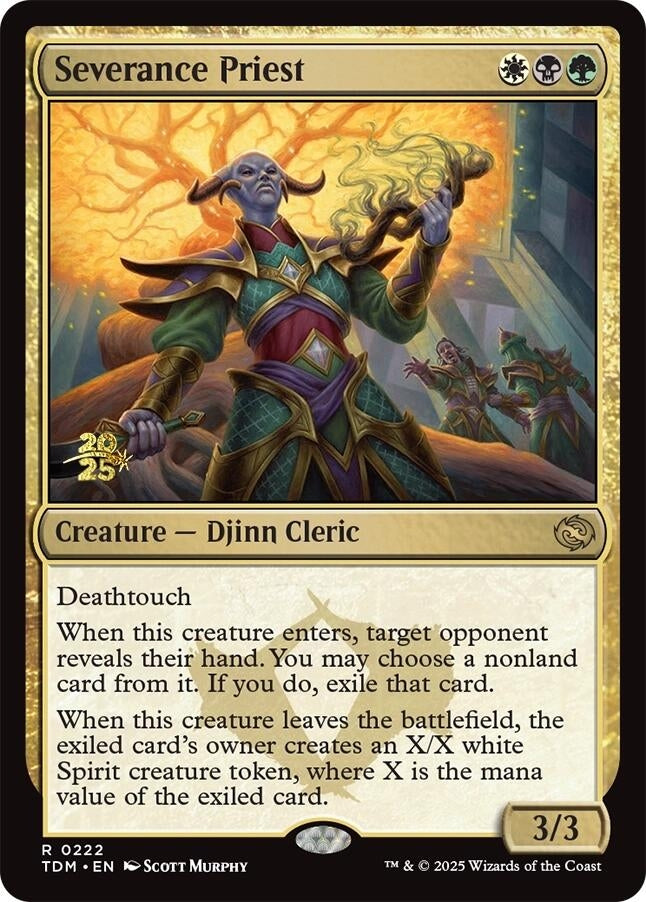 Image for Severance Priest (222) - Magic: The Gathering