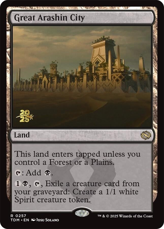 Image for Great Arashin City (257) - Magic: The Gathering
