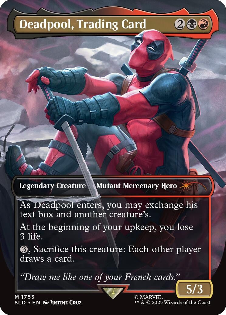 Image for Deadpool, Trading Card (1753) - Magic: The Gathering