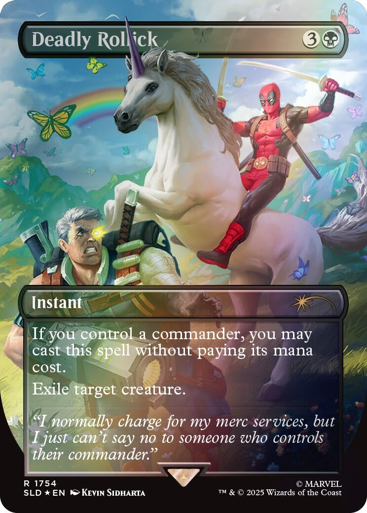 Image for Deadly Rollick (Rainbow Foil) (1754) - Magic: The Gathering