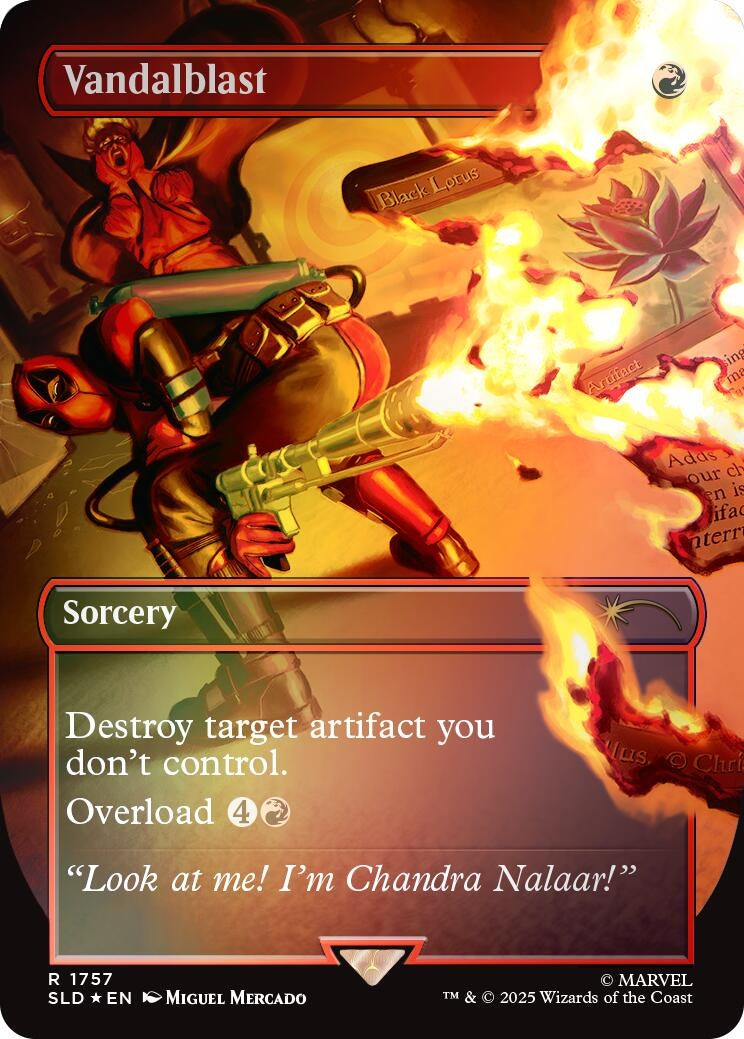 Image for Vandalblast (1757) (Rainbow Foil) (1757) - Magic: The Gathering