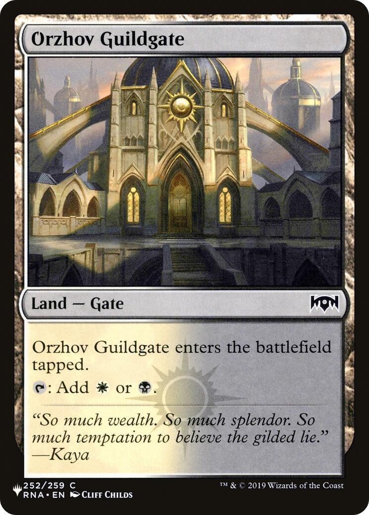 Image for Orzhov Guildgate (252) (252/259) - Magic: The Gathering