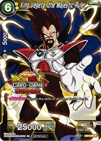 King Vegeta, the Majestic Ruler (Winner Stamped) (DB1-066) [Tournament Promotion Cards] | Red Riot Games CA