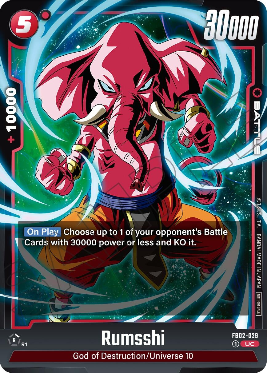 Image for Rumsshi (Limited Pack 01) (FB02-029) [Tournament and Championship Promos] - Dragon Ball Super: Fusion World