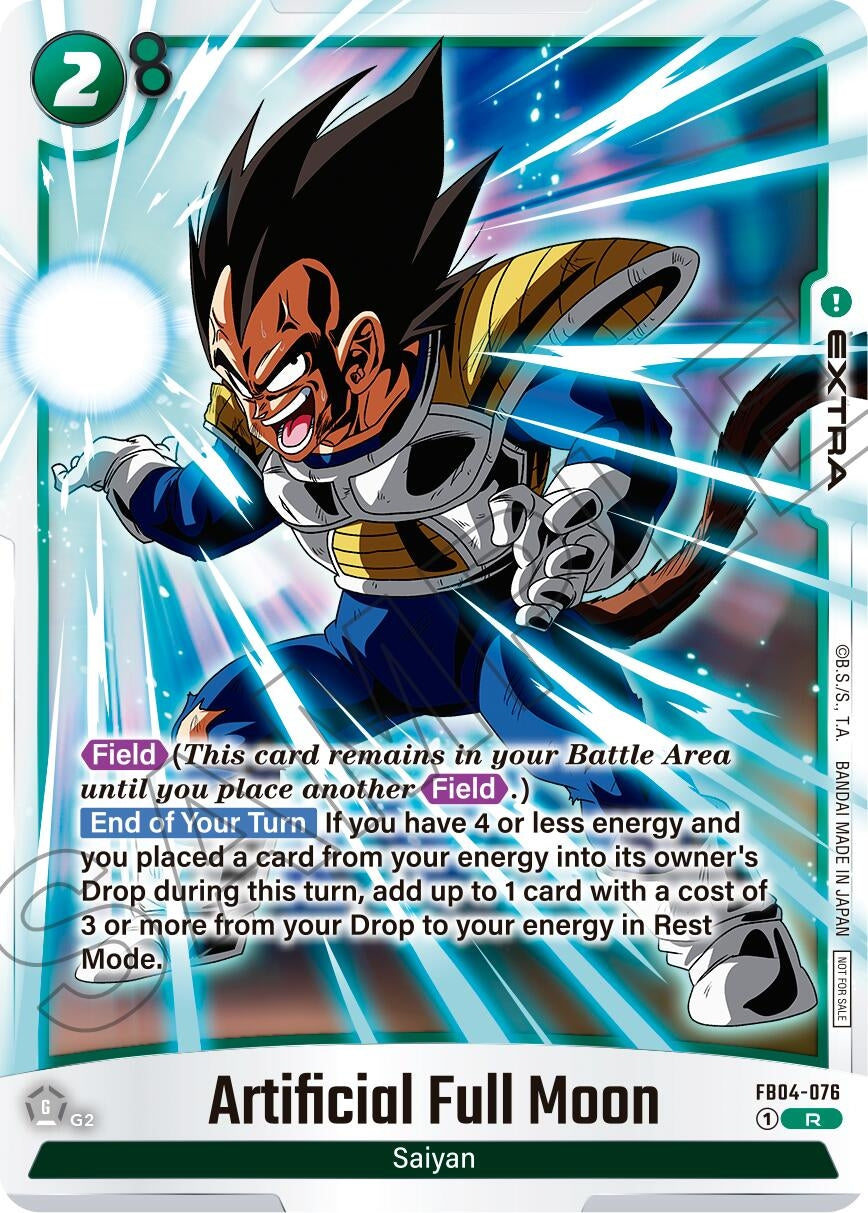 Image for Artificial Full Moon (Limited Pack 01) (FB04-076) [Tournament and Championship Promos] - Dragon Ball Super: Fusion World
