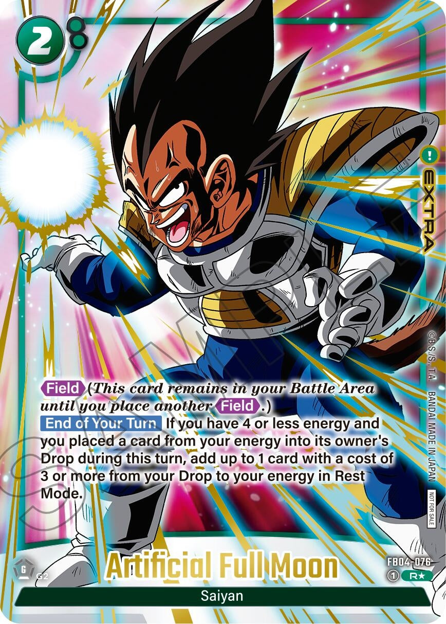 Image for Artificial Full Moon (Alternate Art) (Limited Pack 01) (FB04-076) [Tournament and Championship Promos] - Dragon Ball Super: Fusion World