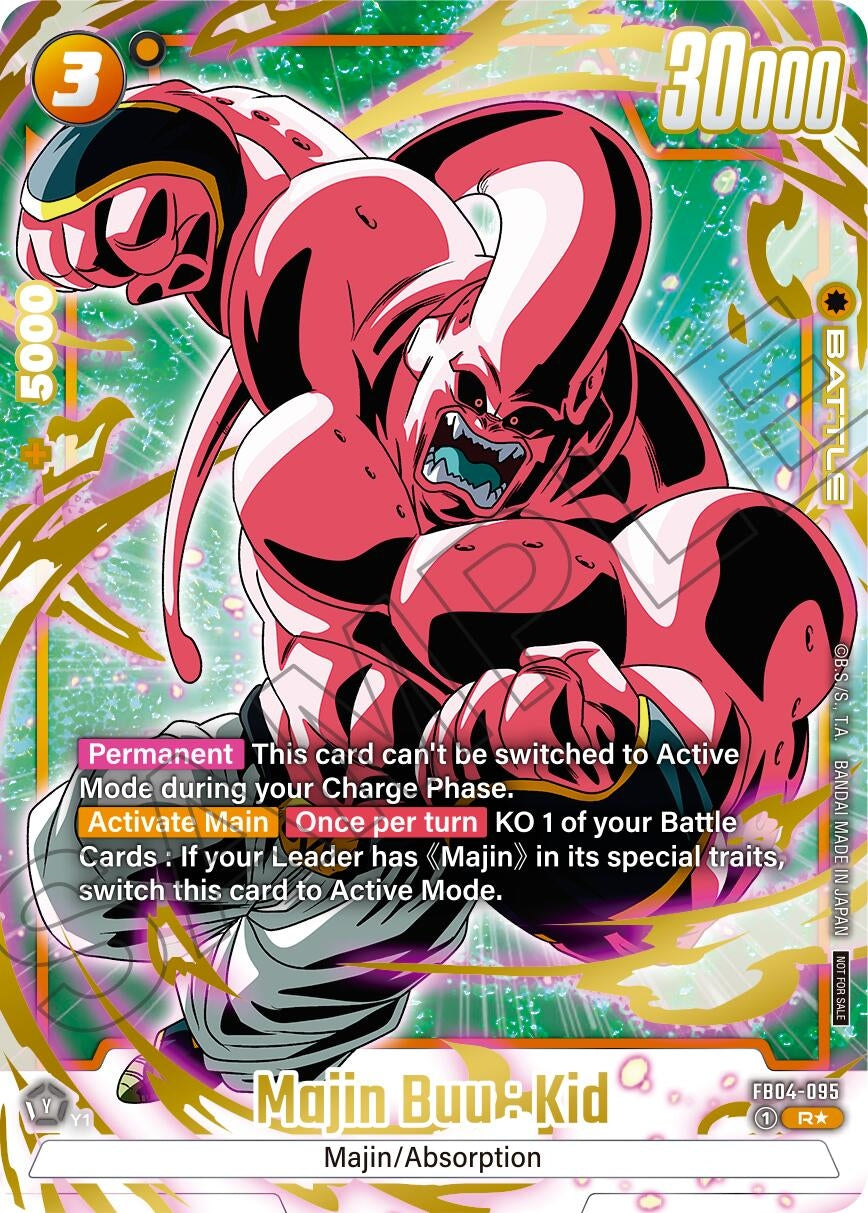 Image for Majin Buu : Kid (Alternate Art) (Limited Pack 01) (FB04-095) [Tournament and Championship Promos] - Dragon Ball Super: Fusion World