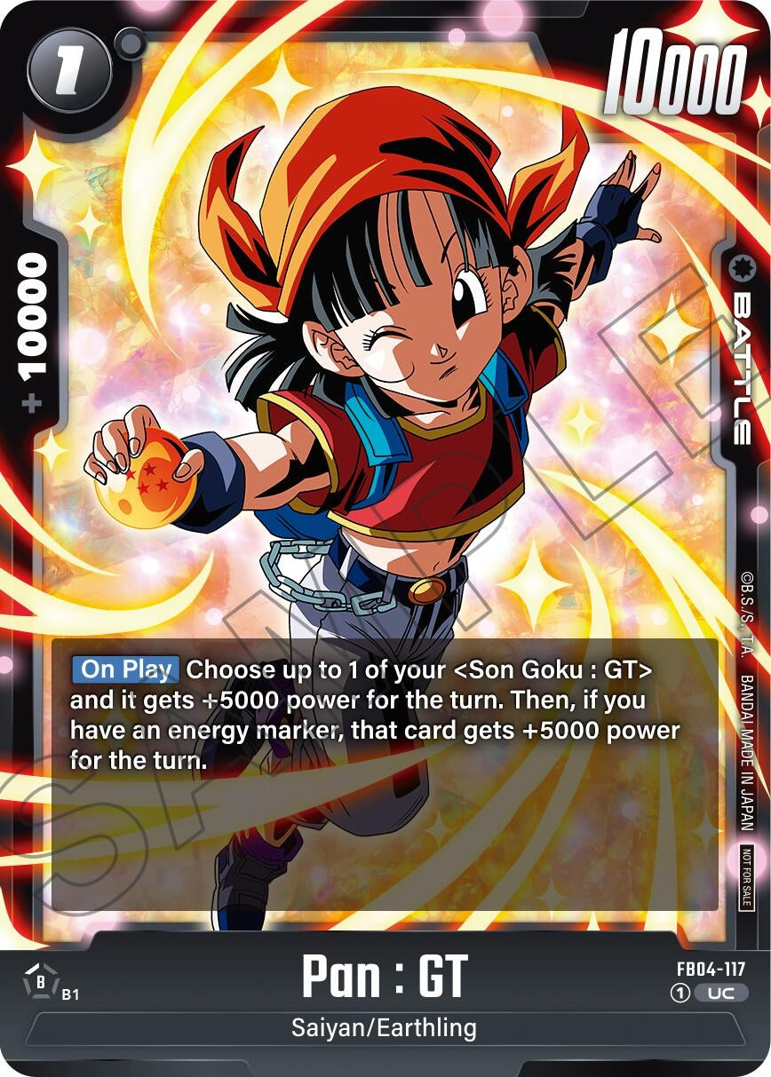 Image for Pan : GT (Limited Pack 01) (FB04-117) [Tournament and Championship Promos] - Dragon Ball Super: Fusion World