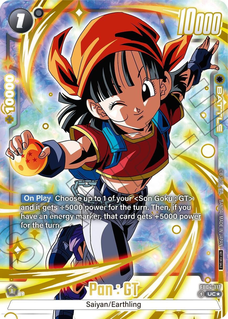 Image for Pan : GT (Alternate Art) (Limited Pack 01) (FB04-117) [Tournament and Championship Promos] - Dragon Ball Super: Fusion World
