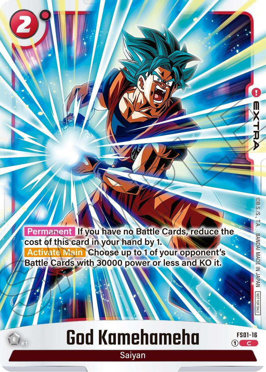 Image for God Kamehameha (Limited Pack 01) (FS01-16) [Tournament and Championship Promos] - Dragon Ball Super: Fusion World