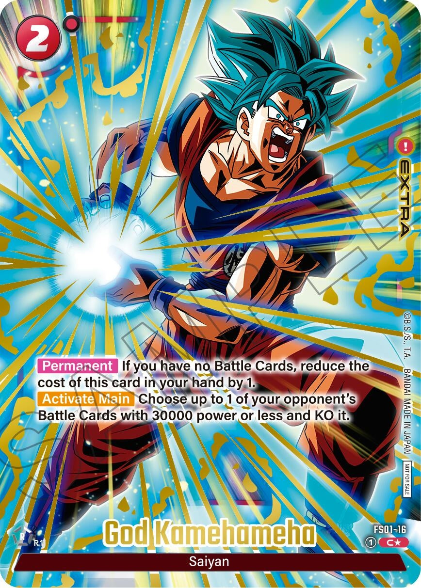 Image for God Kamehameha (Alternate Art) (Limited Pack 01) (FS01-16) [Tournament and Championship Promos] - Dragon Ball Super: Fusion World