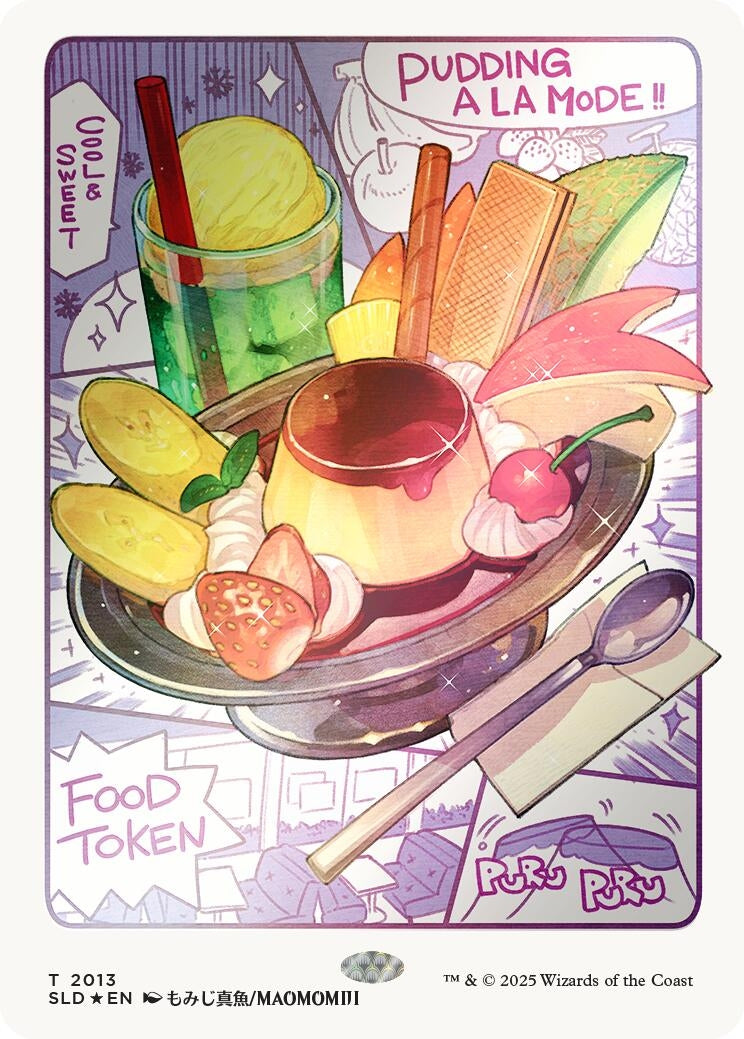 Image for Food Token (2013) (Rainbow Foil) (2013) - Magic: The Gathering