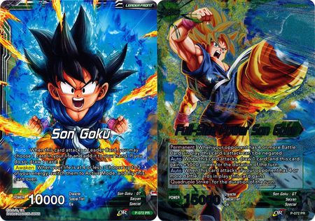 Son Goku // Full-Size Power Son Goku (P-072) [Promotion Cards] | Red Riot Games CA