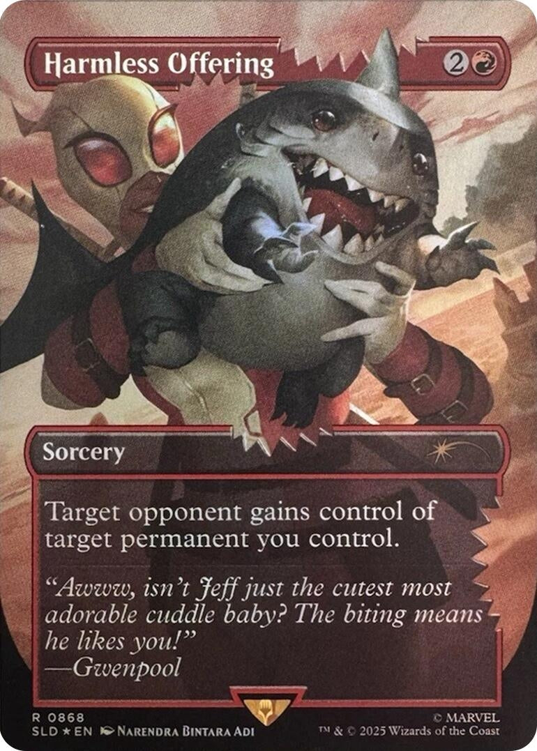 Image for Harmless Offering (Rainbow Foil) (868) - Magic: The Gathering