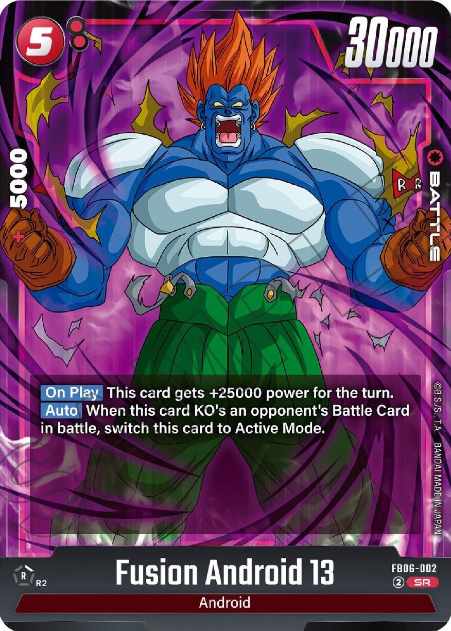 Image for Fusion Android 13 - FB06-002 (FB06-002) (FB06) - Dragon Ball Super: Fusion World
