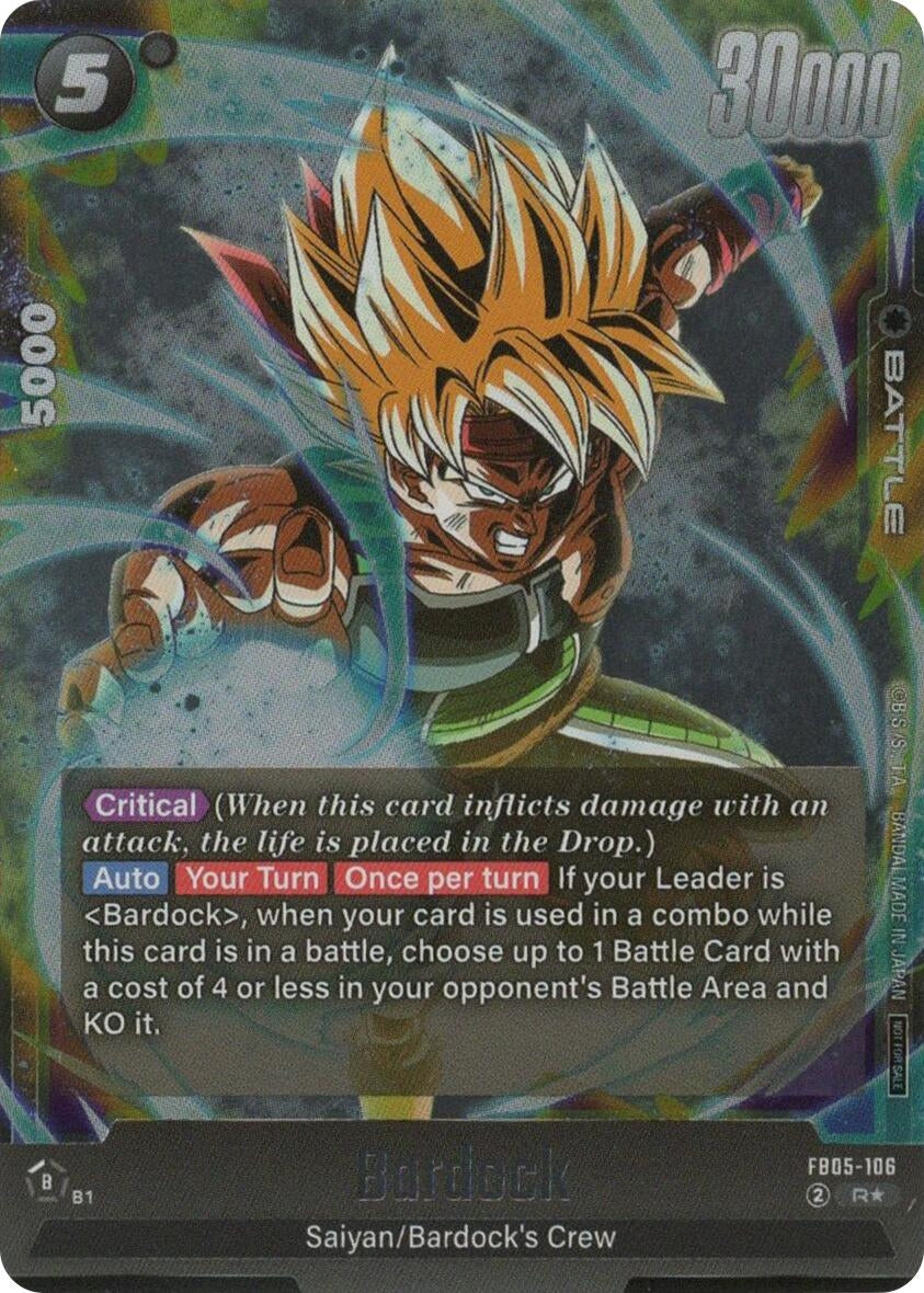 Image for Bardock (Tournament Pack 06) (FB05-106) [Tournament and Championship Promos] - Dragon Ball Super: Fusion World