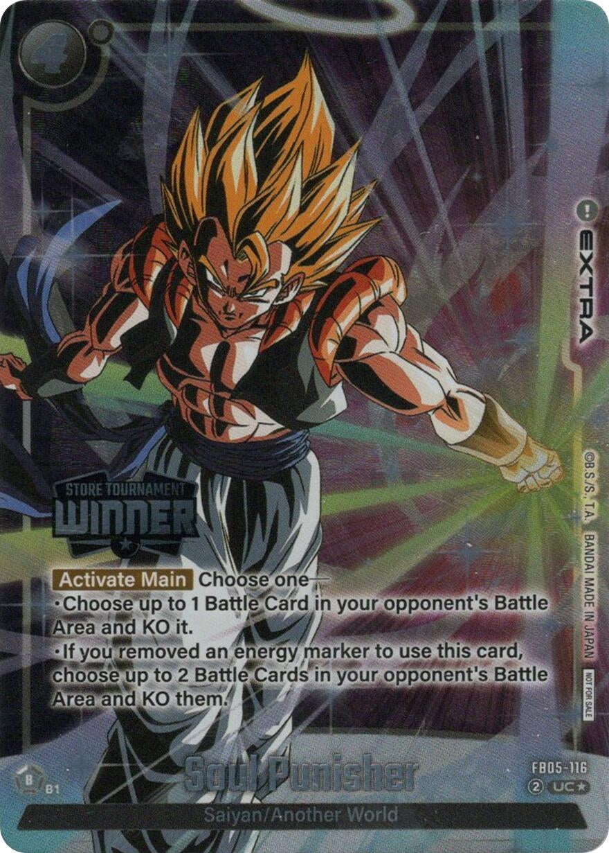 Image for Soul Punisher (Tournament Pack -Winner- 06) (FB05-116) [Tournament and Championship Promos] - Dragon Ball Super: Fusion World