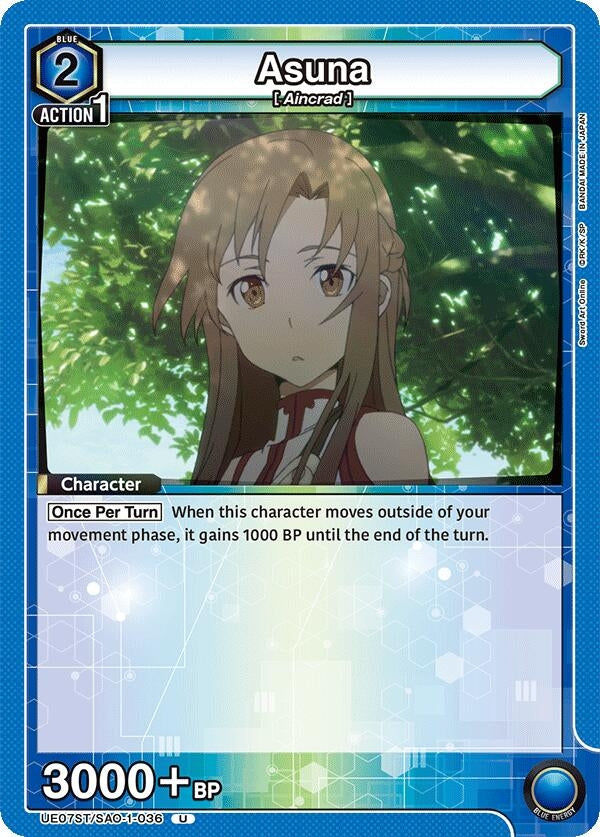 Image for Asuna (036) (UE07ST/SAO-1-036) (UE07ST) - Union Arena