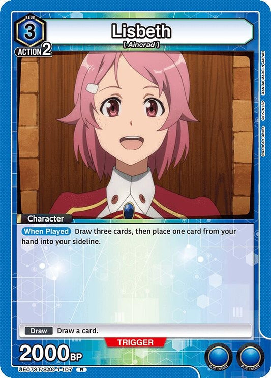 Image for Lisbeth (107) (UE07ST/SAO-1-107) (UE07ST) - Union Arena
