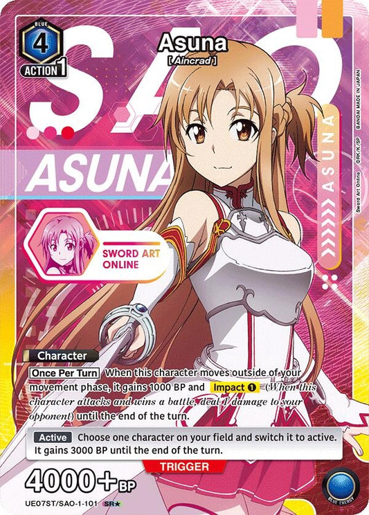 Asuna (101) (SR*) (UE07ST/SAO-1-101) (UE07ST)