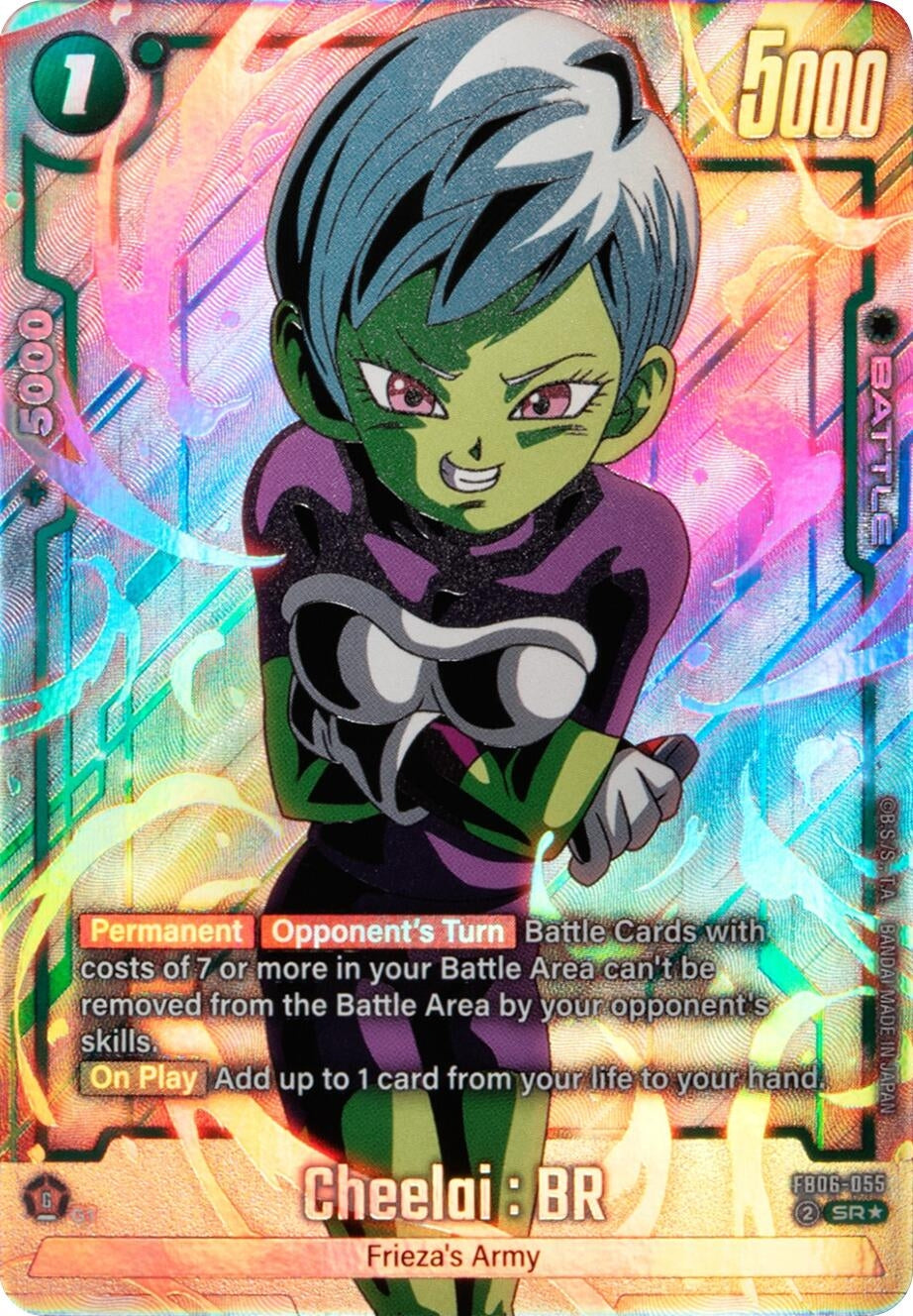 Image for Cheelai : BR - FB06-055 (Alternate Art) (FB06-055) (FB06) - Dragon Ball Super: Fusion World