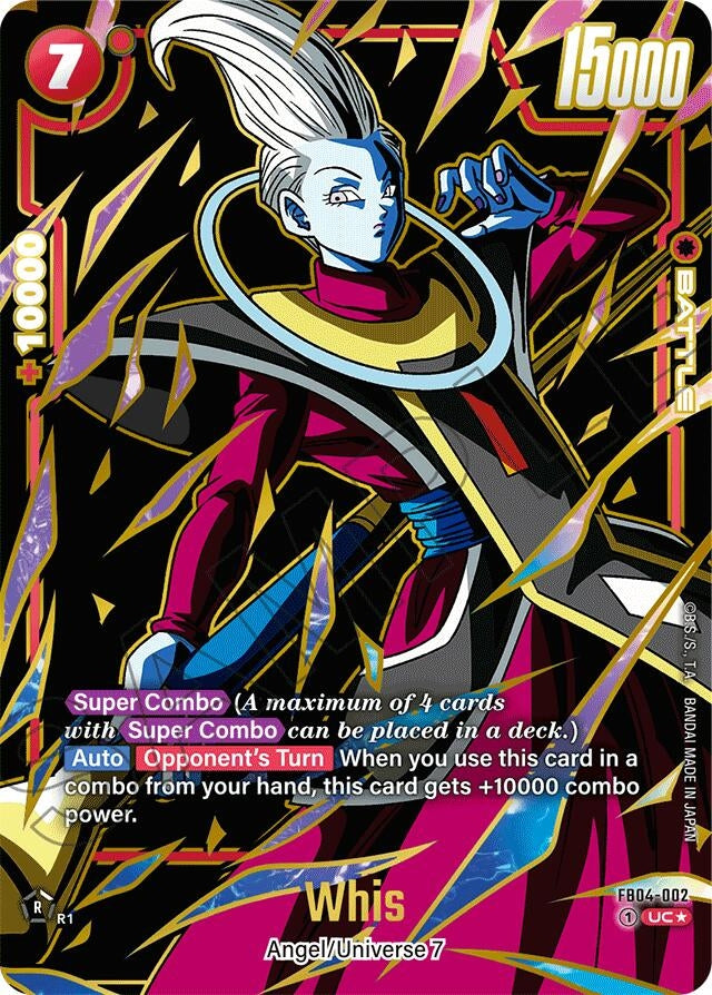 Image for Whis (Alternate Art) (FB04-002) (FB04_AR) - Dragon Ball Super: Fusion World