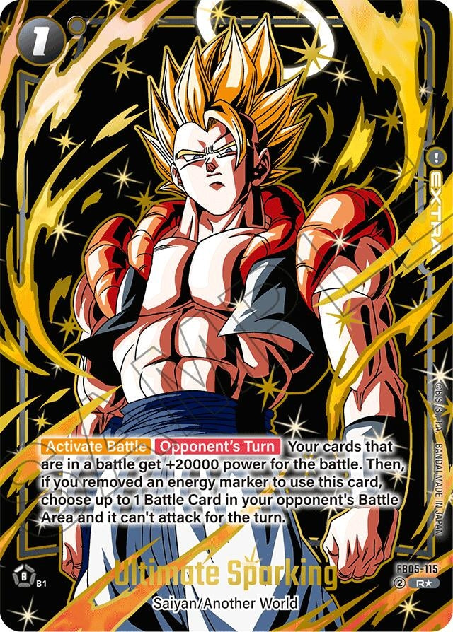 Image for Ultimate Sparking (Alternate Art) (FB05-115) (FB03_AR) - Dragon Ball Super: Fusion World