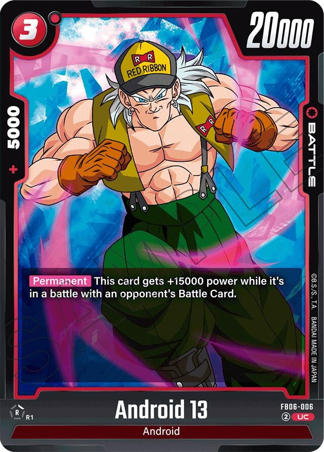 Image for Android 13 (FB06-006) (FB06) - Dragon Ball Super: Fusion World