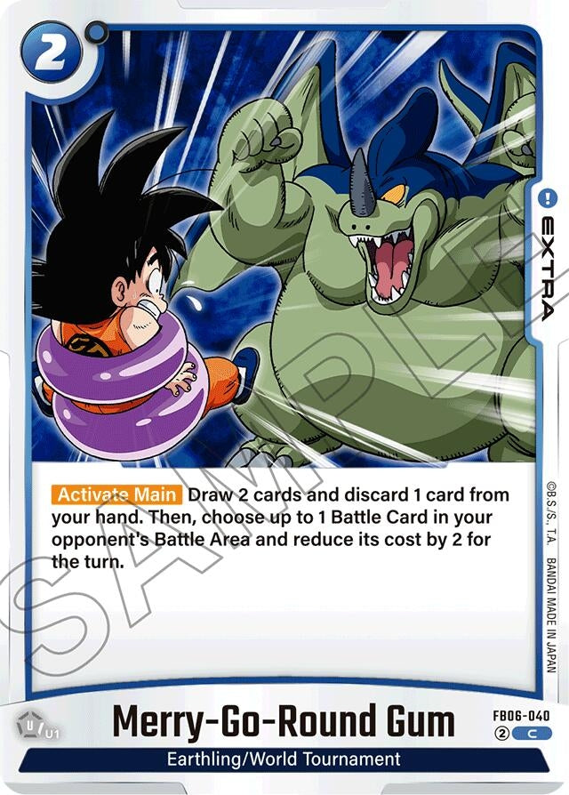 Image for Merry-Go-Round Gum (FB06-040) (FB06) - Dragon Ball Super: Fusion World
