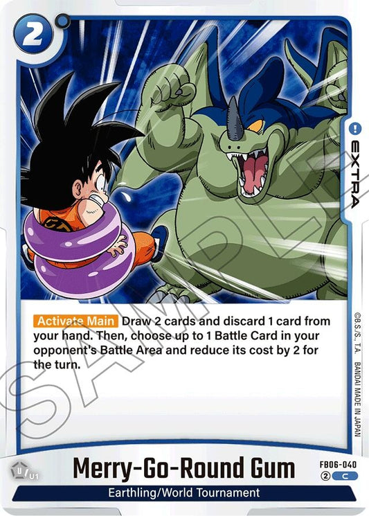 Image for Merry-Go-Round Gum (FB06-040) (FB06) - Dragon Ball Super: Fusion World
